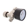 Fast Mover Tools FMTAR805 Mini Air Regulator with Gauge, Black