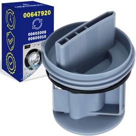 Lint Filter Washing Machine for Drain Pump with Original Code 00647920 647920 00602008 602008 00605010 605010 for Bosch for Siemens for Balay for Zelmer - Warranty 10 Years - MONTERAL