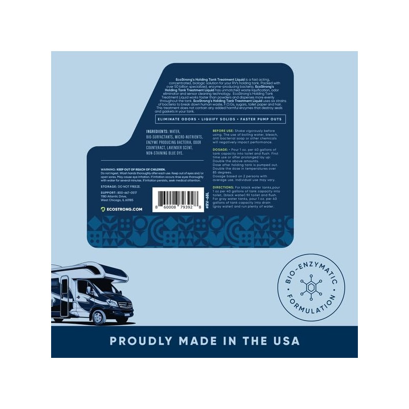 Eco Strong RV Toilet Treatment | RV Black Tank Treatment