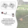 EMSea 10 Pcs Grass Trimmer Head Eyelets Replacement 527719801 Compatible