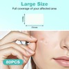 BUTBU 80 Pieces Large Pimple Patches, 18 x 31mm Translucent