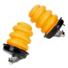 CSMATEYEAH 2 PCS Rear Axle Bumper Compatible with Chevy Silverado