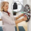 1 Set Dartboard Wall Mount, 1 Piece Tape Measure, Dartboard
