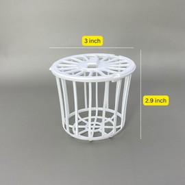 Plastic Nesting Material Holder for Birds - Durable Aviary Accessory and Guinea Pig Food Holder - Nesting Material Dispenser for Bird Breeding and Aviary Use, Small Pet Feeder. (10 articles)