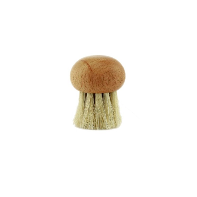Redecker Champ Ingion Brush with Round Head – Mushroom Brush