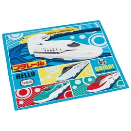 Skater KB4-A Plarail Lunch Cloth, 21, Made in Japan, 16.9 x 16.9 inches (43 x 43 cm)