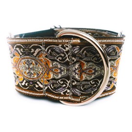 Martingale Dog Collar for Greyhound Saluki Whippet and Other Breeds with Similar Neck 2" Wide (11"-14")