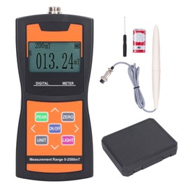 Magnetic Field Detector Digital Display Gaussmeter Auto Ranging Auto Shutdown Tester