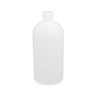 sourcing map 1L HDPE Plastic Clear White Narrow Mouth Liquid