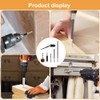 Tookie 6pcs Drill Bit Holder Extension, Flexible Pivoting Magnetic Bit