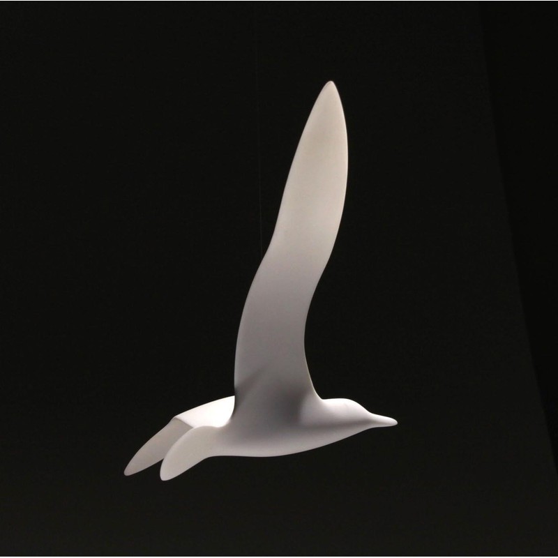 Seagull Mobile Outdoor Sculpture by John Perry 16 inch wingspan