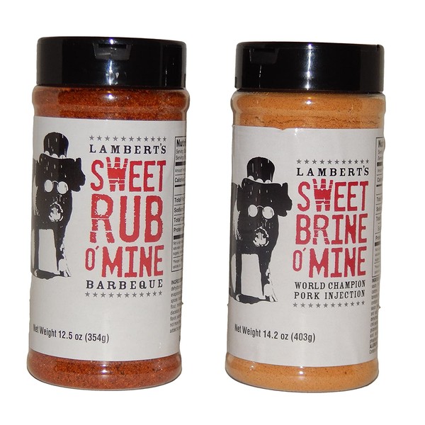 Sweet Rub O' Mine and Sweet Brine O' Mine Combo Pack