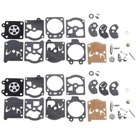 For 2 Pack Carburetor Rebuild Kit For Poulan Chainsaw Model 2150 for Woodsman, for poulan 2150 carburetor rebuild kit, for woodsman kit, for woodsman gear, for poulan chainsaw rebuild kit