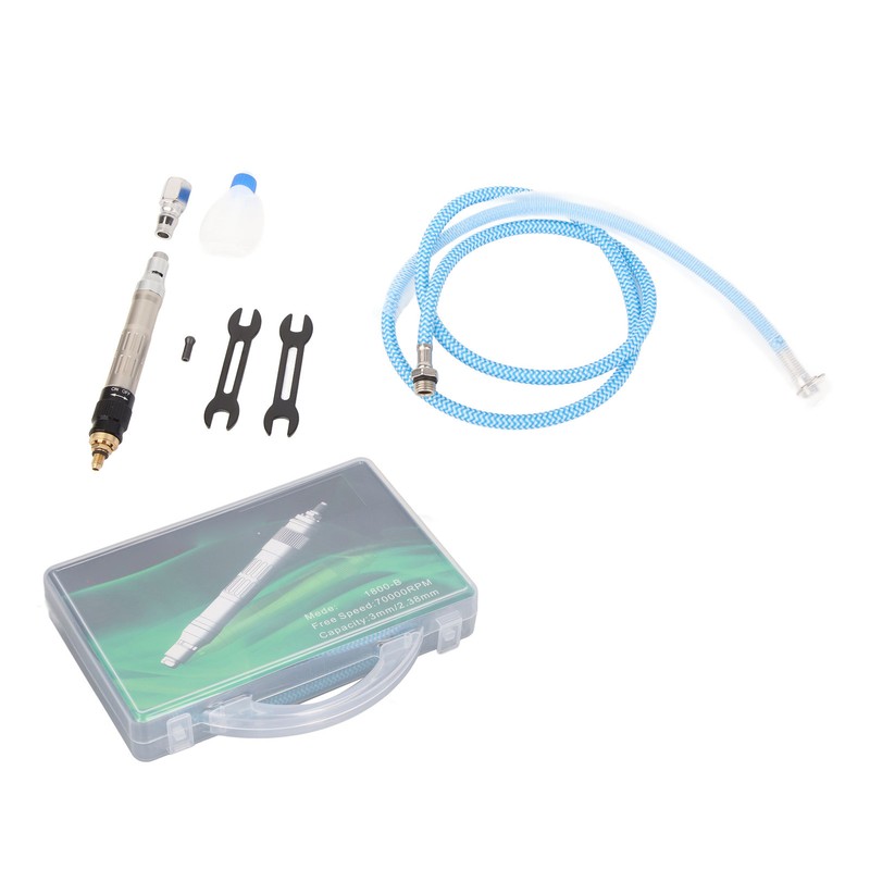 Pneumatic Engraving Pen 1/4in 70000rpm Adjustable Air Micro Pencil Die