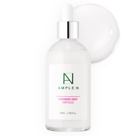 AMPLE:N Ceramide Shot Ampoule – Anti Aging and Hydrating Serum with Ceramide for Deep Moisturization – For Dry & Rough Skin to Reduces Wrinkles & Repairs Skin, 3.38 fl.oz.