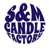 S&M Candle Factory Warm Cinnamon Roll Candle 3 Wick Scented