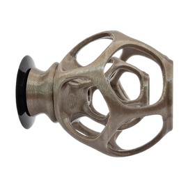 byMazy Small Maze House, Shrimp Hideout Aquarium Decor with Suction Cup, Fish Tank Plant Holder Ornament (Bronze)