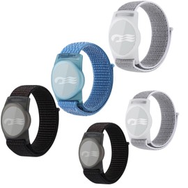 Family Princess Cruise Medallion Holder,Breathable Hook&Loop Nylon Sport Style,2 Sizes (Kid and Adult) in One Pack (2 Kids(Black+Grey)+3 Adults(Black+Blue+Grey))