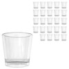 Vasos Tequileros de Plástico Policarbonato, 60 ml, 2oz, Transparente, Apilables