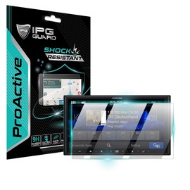 IPG ProActive Made for Alpine iLX-W650 / iLX-W650BT / iLX-W690D 7 Inch Digital Multimedia Receiver Display 9H Hardness Screen Protector Nano Ceramic Film High Clarity for AlpiW690D