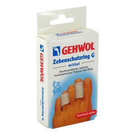 Gehwol 1026926 Zehenschutzring G Polymer-Gel-Ring, mittel