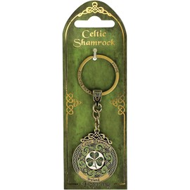 Shamrock Gift Company - Celtic Keyrings (Celtic Shamrock Ireland) 10620