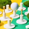 FYHJNC 0.8 Inch Plastic Golf Tee, 5 Pack Hollow Training