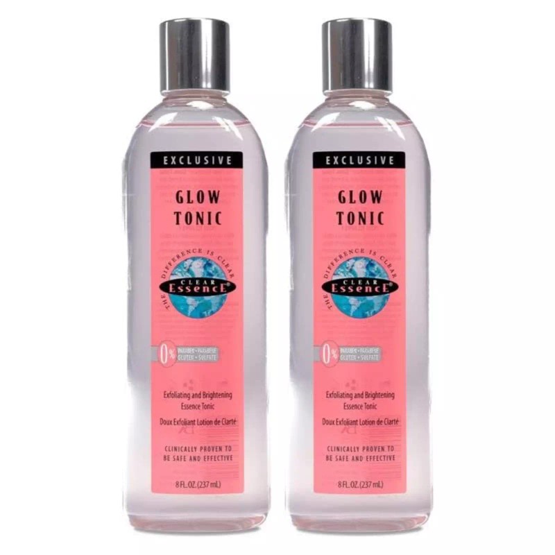 Clear Essence Exclusive Glow Brightening Tonic Lotion 2 PACK (8