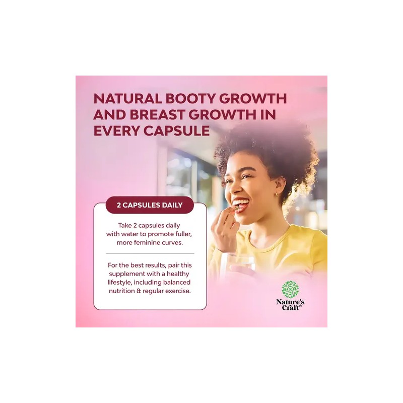 Maca Root Powder Natures Craft 60 Comprimidos Suplemento Herbales