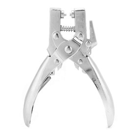 Leather Hole Punch Set Eyelet Pliers with 100 Pieces Eyelets 5 mm Round Hole Punch Pliers for Leather and Paper