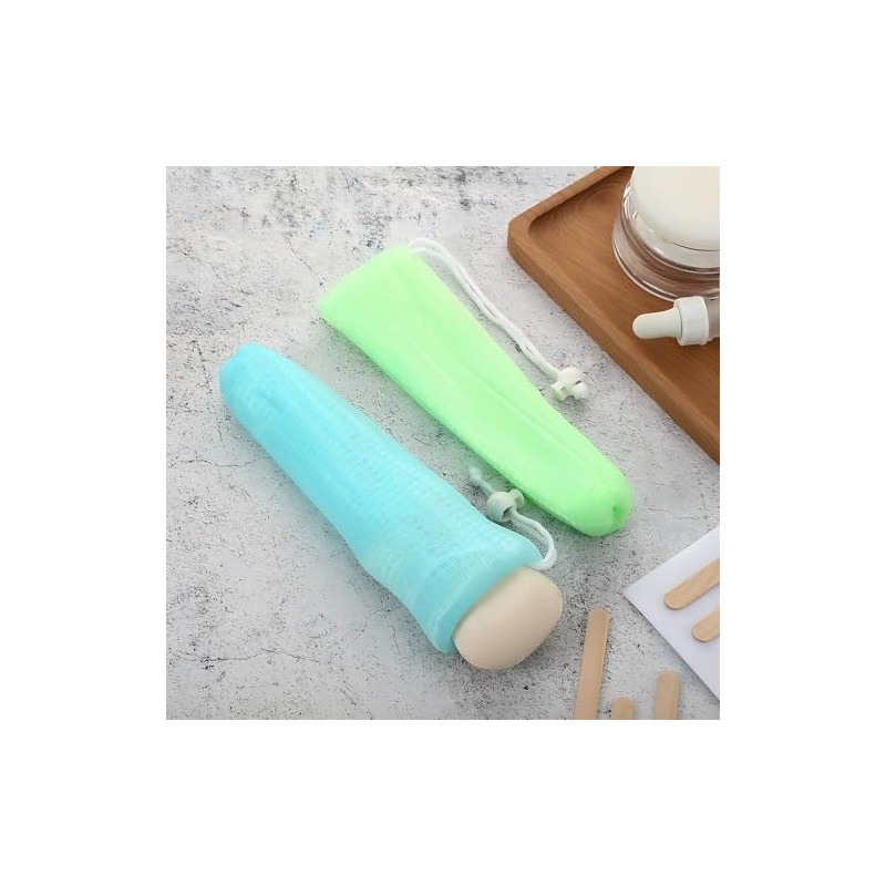 Bolsa de Jabón de Malla Exfoliante Bolsa de Rejilla para
