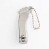 Footprint-shaped nail clippers / Nail trimming clippers / 발바닥모양 손톱깎이 / 손발톱정리 발톱깎이