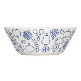 Iittala Curious Mind of Oiva Toikka Bowl Plate, 5.9 inches (15 cm), Frutta, Light Blue