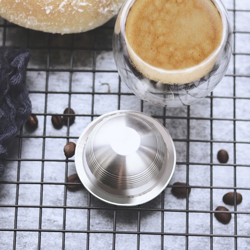 Refillable Coffee Pod Reusable Coffee Powder Capsule Stainless Steel 70ML