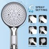 Filtered Shower Head with Handheld, 6-Spray High Pressure Shower Head