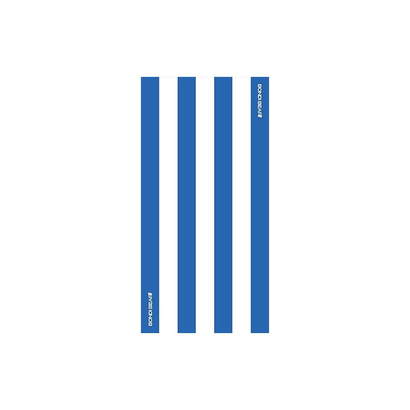 BONDI BEAR Sand Free Beach Towel (Ocean Blue, 160x80)