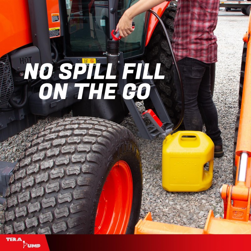 TERA PUMP 2nd Gen. Multi-Purpose Battery Powered Fuel Transfer Pump