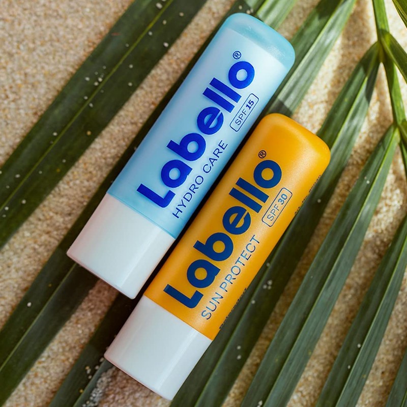 Labello Sun Protect (4.8 g), Waterproof Lip Balm with Sun