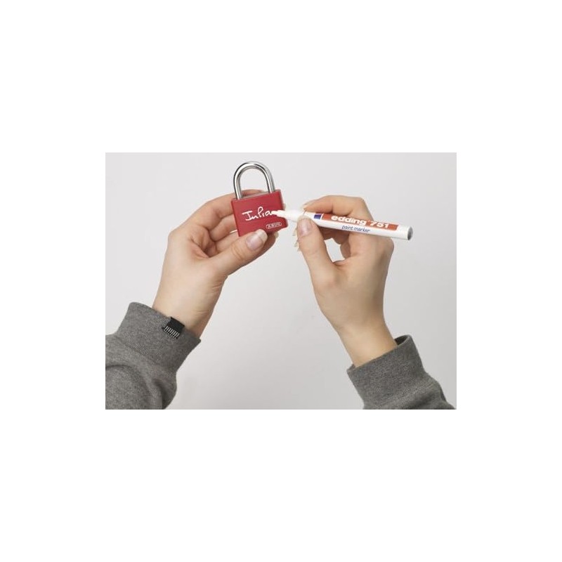 ABUS 508691 T65AL/40 "myLock" Aluminium Padlock, Purple