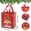 4 Pack Christmas Bags,DXTXTJ Reusable Christmas Gifts Bags Multipack,12 *