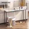 MAHANCRIS Console Table, Narrow Sofa Table, 43.3” Entrance Table with