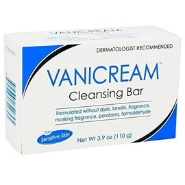 Vanicream Cleansing Bar 3.9 Oz (110 G) Pack of 2 by Vanicream