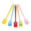 5 Pack 8.18in MultiColor Heat Resistant Basting Brush, Silicone Cooking