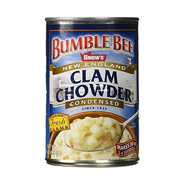 Snows Chowder Clam New England (Pack of 3)