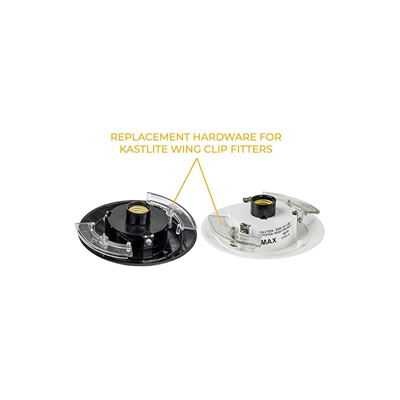 KastLite Post Top Fitter Hardware Kit | Clear Outdoor Post