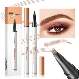 2024 New Waterproof Microblading Eyebrow Pen, 3D Microblading Eyebrow Pencil, 4-Tip Microblading Eyebrow Pen, Long-lasting Natural Makeup Fine Stroke Magic Eyebrow Pencil