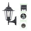 WISBEAM Outdoor Wall Lantern, Black Wall Sconce for House Porch