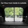 Car Window Screens for Camping | Stretchable Tailgate Mesh Screen