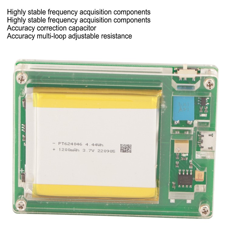 Ultra‑Low Frequency Pulse Generator Schumann Waves Sound Improvement Small Rechargeable