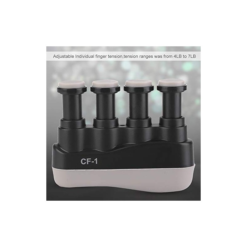 Drfeify Finger Strengthener, Portable Finger Trainer, Variable Hand Finger Strength,